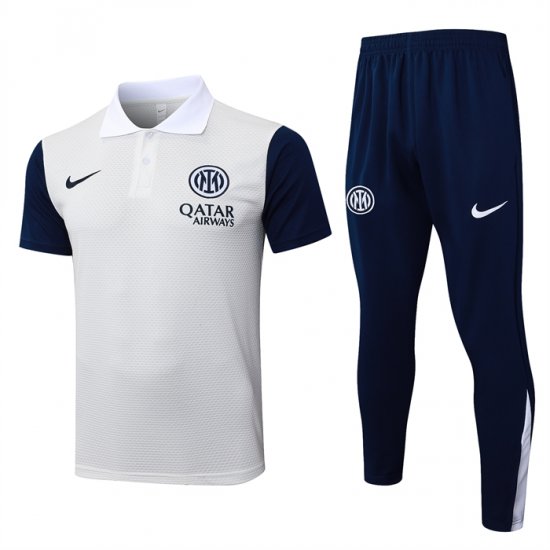Conjunto Polo del Inter Milan 25-26 Blanco - Haga un click en la imagen para cerrar