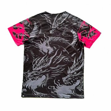 Tailandia Camiseta Barcelona Dragon 25-26 Negro Rojo