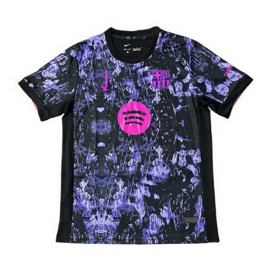 Tailandia Camiseta Barcelona Special 25-26 Negro Purpura - Haga un click en la imagen para cerrar