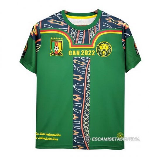 Tailandia Camiseta Camerun Special 2022 Verde - Haga un click en la imagen para cerrar