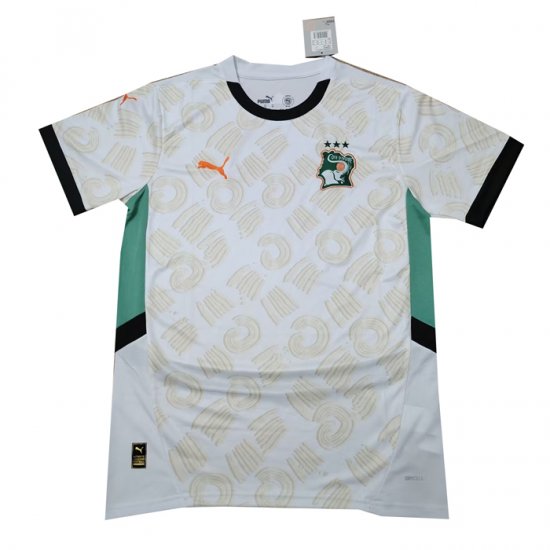 Tailandia Camiseta Costa de Marfil 2ª 2024 - Haga un click en la imagen para cerrar