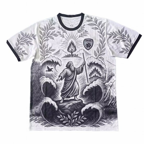 Tailandia Camiseta Israel Special 25-26 Gris - Haga un click en la imagen para cerrar