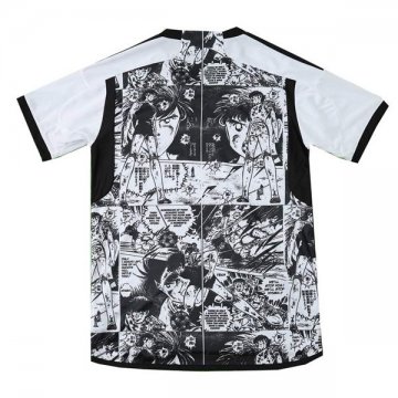 Tailandia Camiseta Japon Anime 24-25 Negro y Blanco