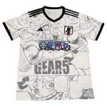 Tailandia Camiseta Japon ONE PIECE 24-25 Blanco