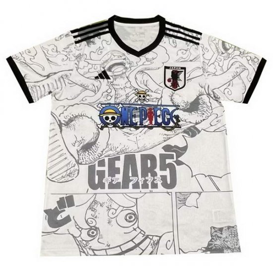 Tailandia Camiseta Japon ONE PIECE 24-25 Blanco - Haga un click en la imagen para cerrar