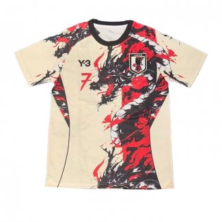 Tailandia Camiseta Japon Y-3 Dragon 25-26 Blanco Rojo
