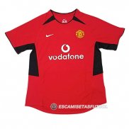 Camiseta del Manchester United 1ª Retro 2002