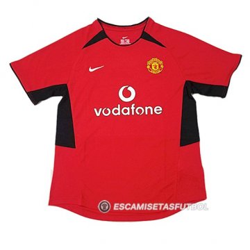 Camiseta del Manchester United 1ª Retro 2002