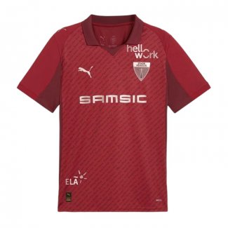Tailandia Camiseta Stade Rennais Aniversario 25-26 Rojo