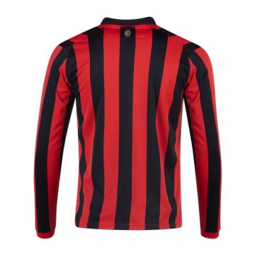 Camiseta AC Milan 125 Aniversario Manga Larga 2024
