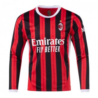 Camiseta AC Milan 1ª Manga Larga 24-25