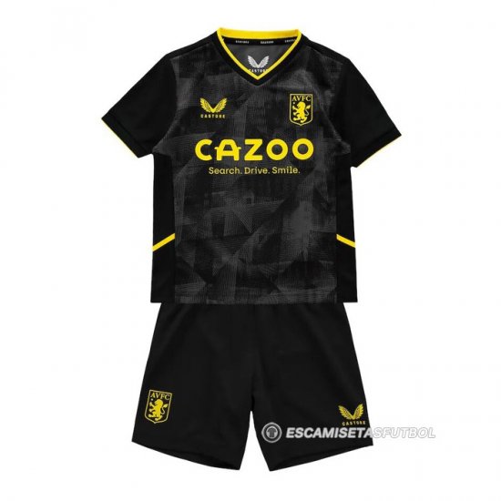 Camiseta Aston Villa 3ª Nino 22-23 - Haga un click en la imagen para cerrar