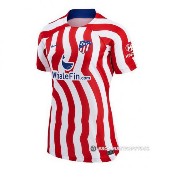 Camiseta Atletico Madrid 1ª Mujer 22-23 - Haga un click en la imagen para cerrar