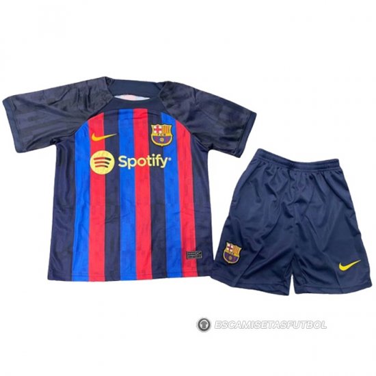 Camiseta Barcelona 1ª Nino 22-23 - Haga un click en la imagen para cerrar
