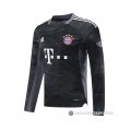 Camiseta Bayern Munich Portero Manga Larga 21-22 Negro