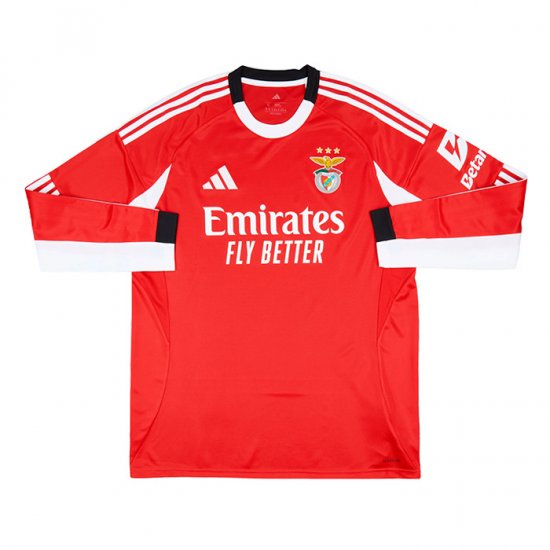 Camiseta Benfica 1ª Manga Larga 25-26 - Haga un click en la imagen para cerrar