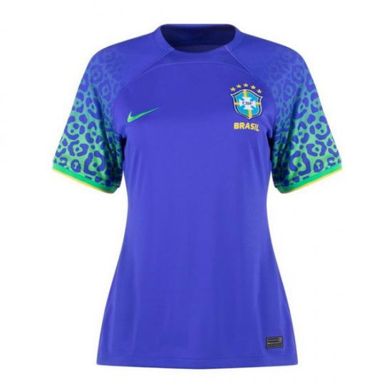 Camiseta Brasil 2ª Mujer 2022 - Haga un click en la imagen para cerrar