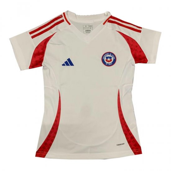 Camiseta Chile 2ª Mujer 2024 - Haga un click en la imagen para cerrar