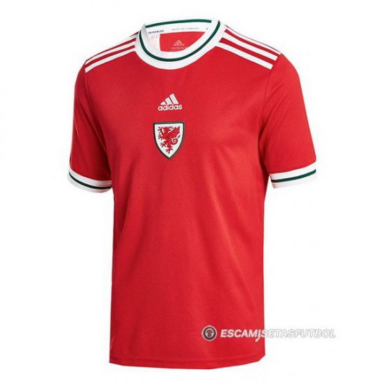 Camiseta Gales 1ª Mujer Euro 2022 - Haga un click en la imagen para cerrar