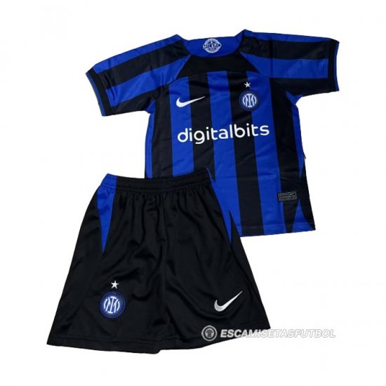 Camiseta Inter Milan 1ª Nino 22-23 - Haga un click en la imagen para cerrar
