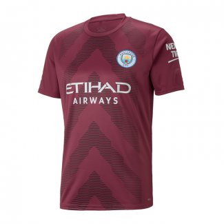 Camiseta Manchester City Portero 22-23 Rojo