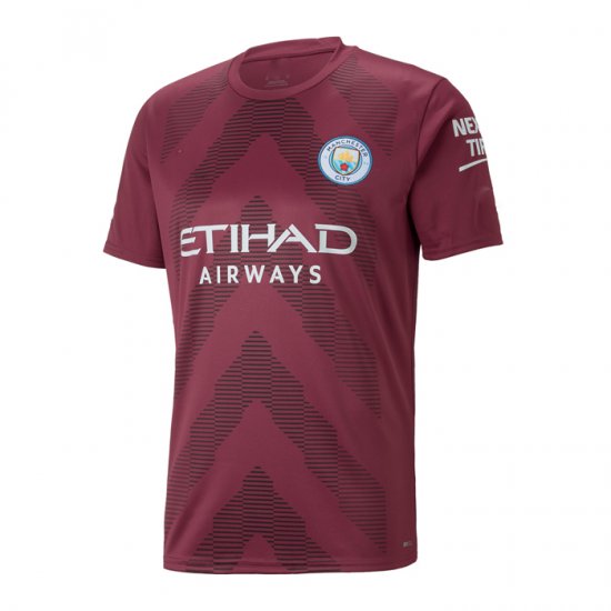 Camiseta Manchester City Portero 22-23 Rojo - Haga un click en la imagen para cerrar