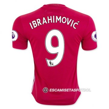 Camiseta Jugador del Manchester United Ibrahimovic 1ª Equipacion