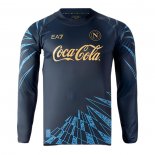 Camiseta Napoli Special Manga Larga 25-26 Azul Oscuro