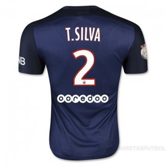 Camiseta Jugador del Paris Saint-Germain T.Silva 1ª Equipacion 1