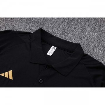 Camiseta Polo del Alemania 22-23 Negro
