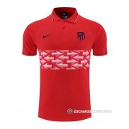 Camiseta Polo del Atletico Madrid 22-23 Rojo