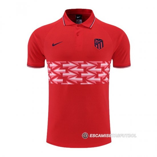 Camiseta Polo del Atletico Madrid 22-23 Rojo - Haga un click en la imagen para cerrar