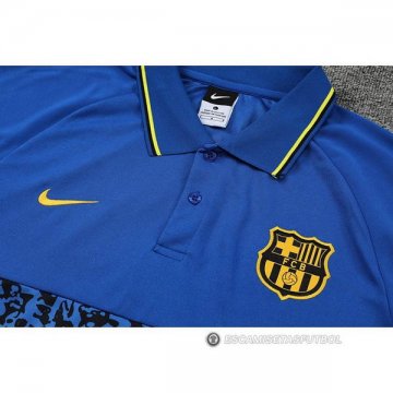 Camiseta Polo del Barcelona 22-23 Azul