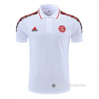 Camiseta Polo del Bayern Munich 22-23 Blanco