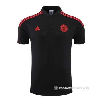 Camiseta Polo del Bayern Munich 22-23 Negro