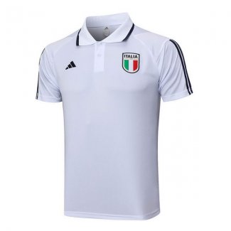 Camiseta Polo del Italia 23-24 Blanco