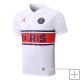 Camiseta Polo del Paris Saint-Germain Jordan 22-23 Blanco