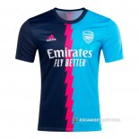 Camiseta Pre Partido del Arsenal 2023 Azul