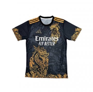 Camiseta Real Madrid Dragon 2025-2026 Negro