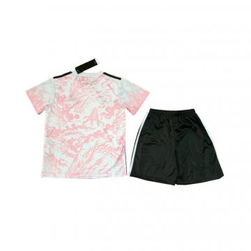 Camiseta Real Madrid Dragon Nino 25-26 Rosa