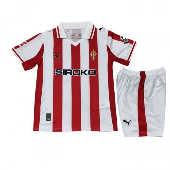 Camiseta Sporting de Gijon 1ª Nino 25-26 - Haga un click en la imagen para cerrar