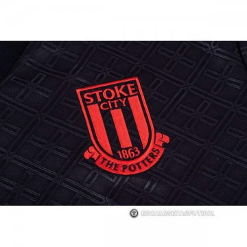 Camiseta Stoke City 2ª 22-23 Negro