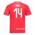 Camiseta Suiza Jugador Zuber 1ª 2018