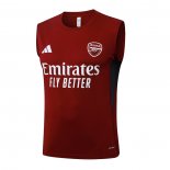 Camiseta de Entrenamiento Arsenal Sin Mangas 25-26 Rojo