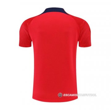 Camiseta de Entrenamiento Atletico Madrid 22-23 Rojo