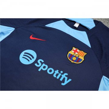 Camiseta de Entrenamiento Barcelona 2022-23 Azul