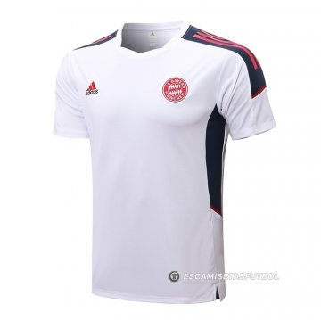 Camiseta de Entrenamiento Bayern Munich 22-23 Blanco