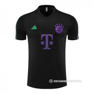 Camiseta de Entrenamiento Bayern Munich 23-24 Negro