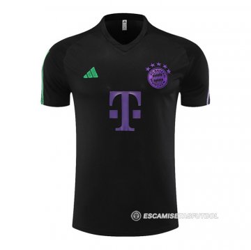 Camiseta de Entrenamiento Bayern Munich 23-24 Negro