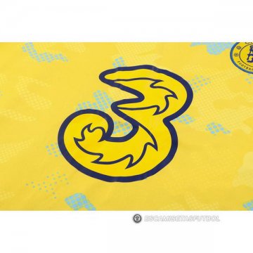 Camiseta de Entrenamiento Chelsea 22-23 Amarillo